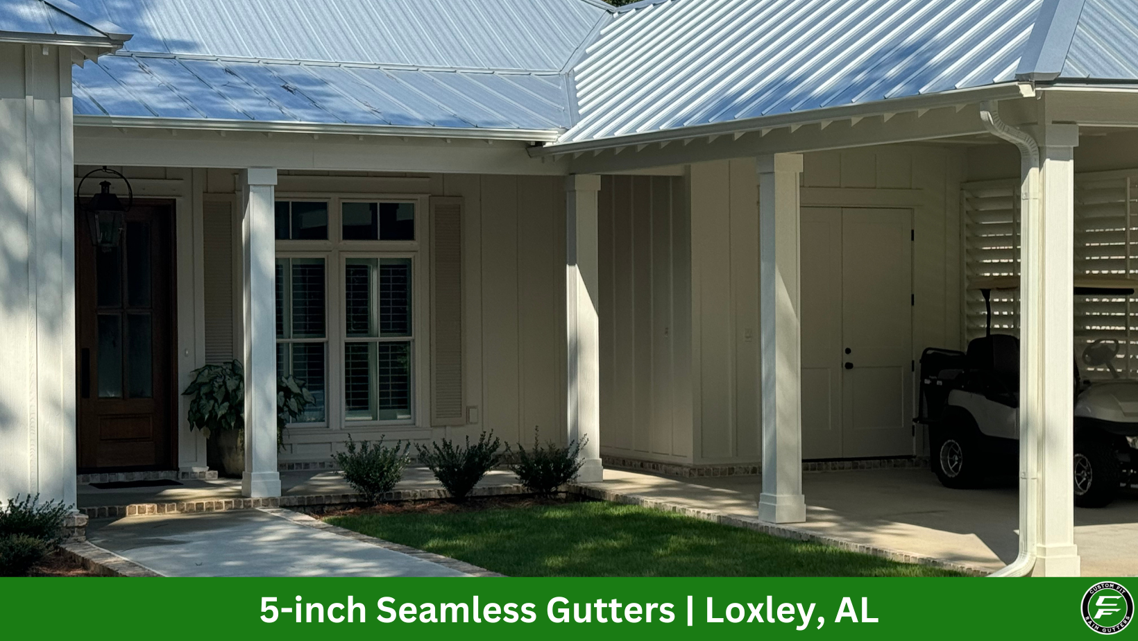 5 inch seamless gutters loxley, al